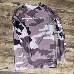 Jiujiteiro Camo Pro long sleeve raahguard size S